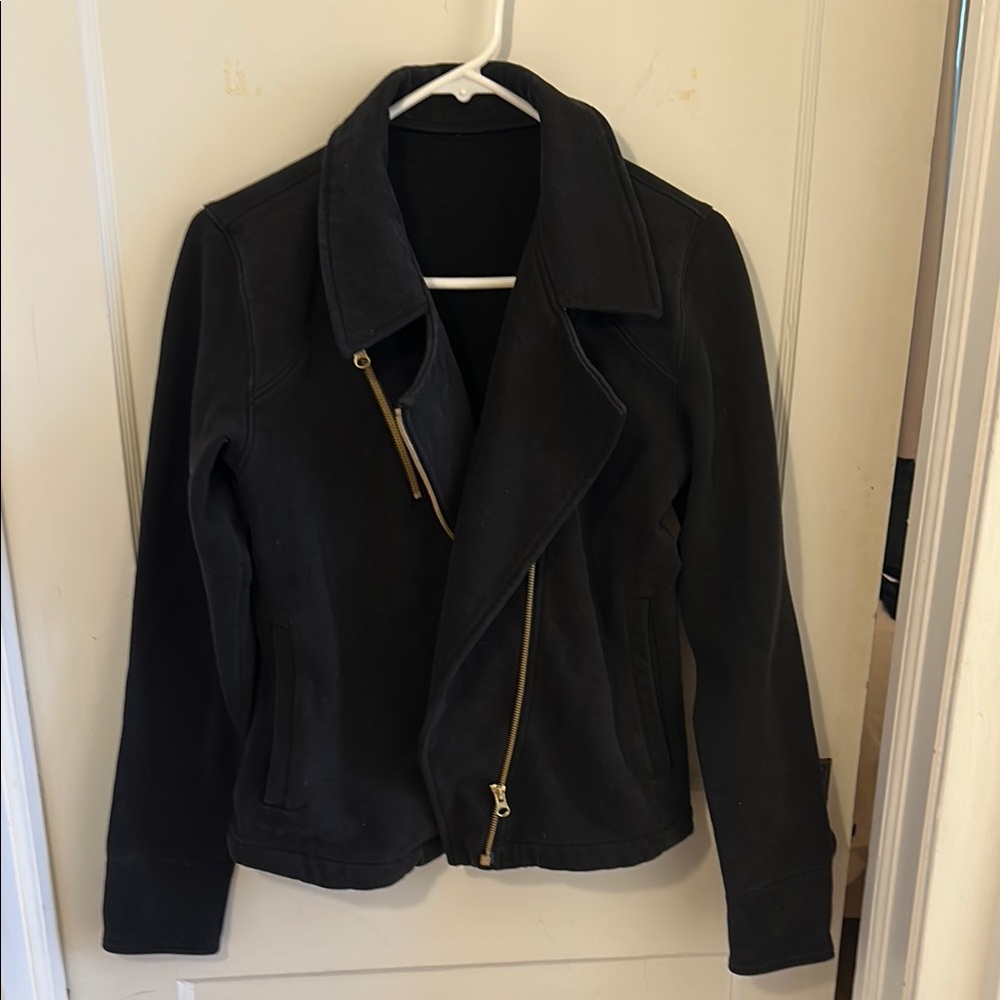 Lululemon Scuba Fabric Moto Jacket